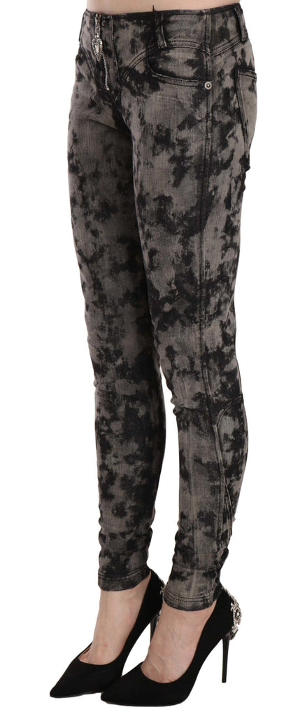 Just Cavalli Elegant Low Waist Skinny Denim Pants Just Cavalli