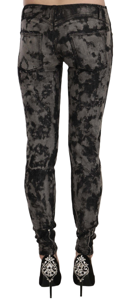 Just Cavalli Elegant Low Waist Skinny Denim Pants Just Cavalli