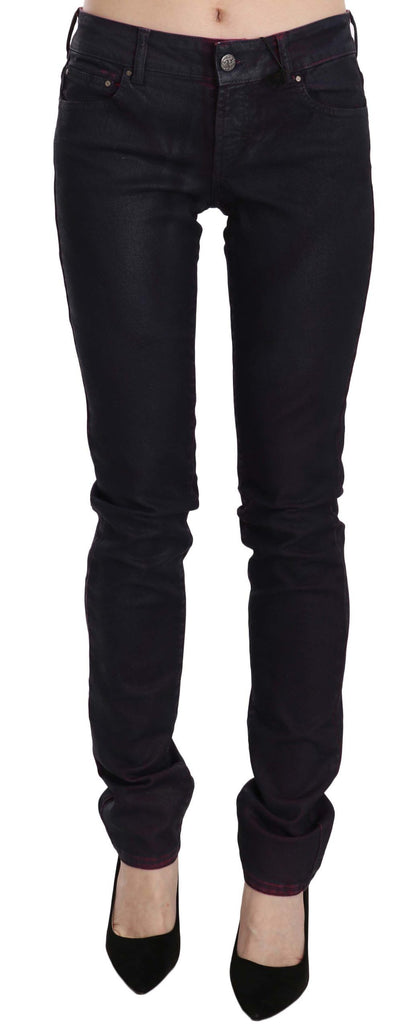 Just Cavalli Chic Black Low Waist Skinny Denim Just Cavalli