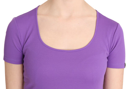 GF Ferre Chic Purple Casual Top for Everyday Elegance GF Ferre