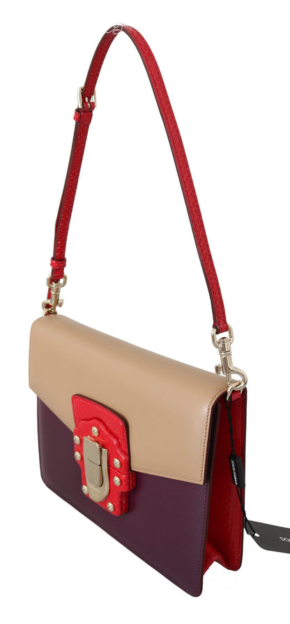 Dolce & Gabbana Exquisite LUCIA Leather Shoulder Bag Dolce & Gabbana