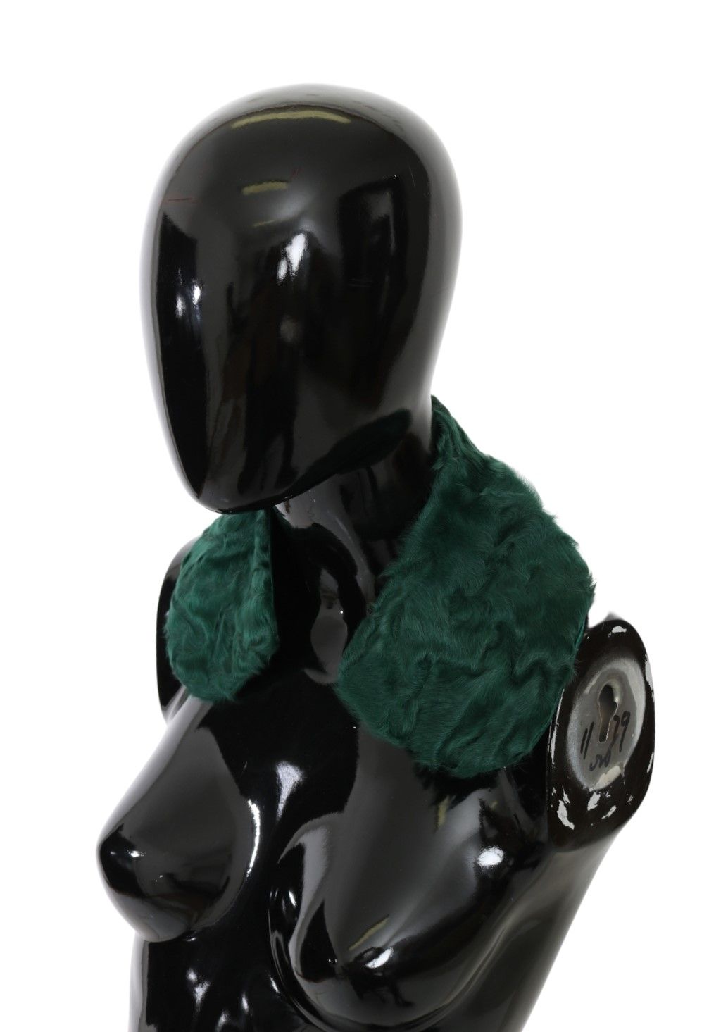 Dolce & Gabbana Elegant Lambskin Fur Scarf in Lush Green Dolce & Gabbana