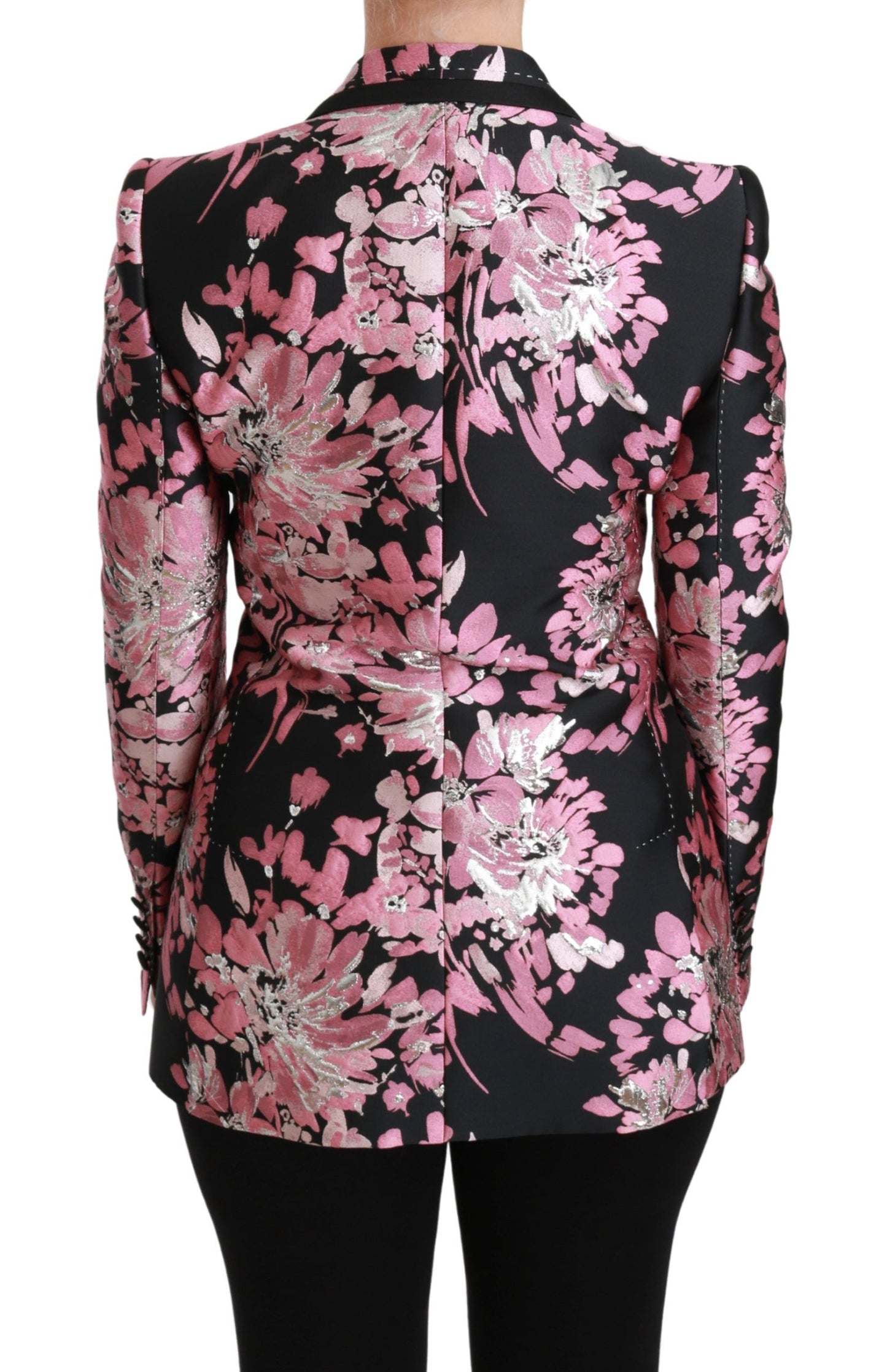 Dolce & Gabbana Elegant Floral Jacquard Blazer Dolce & Gabbana