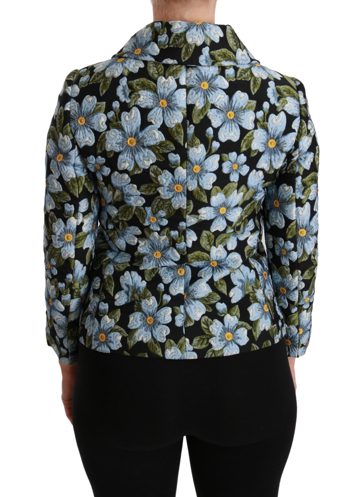 Dolce & Gabbana Elegant Floral Brocade Blazer Coat Jacket Dolce & Gabbana