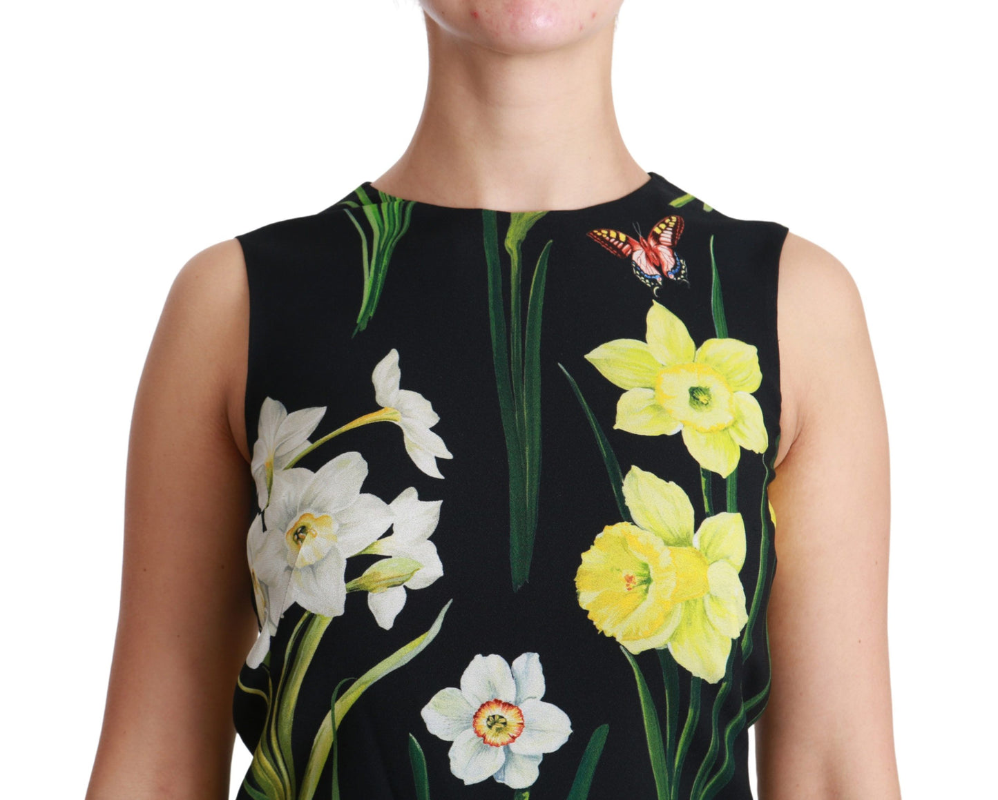 Dolce & Gabbana Floral Sheath Mini Dress - Elegance Redefined Dolce & Gabbana