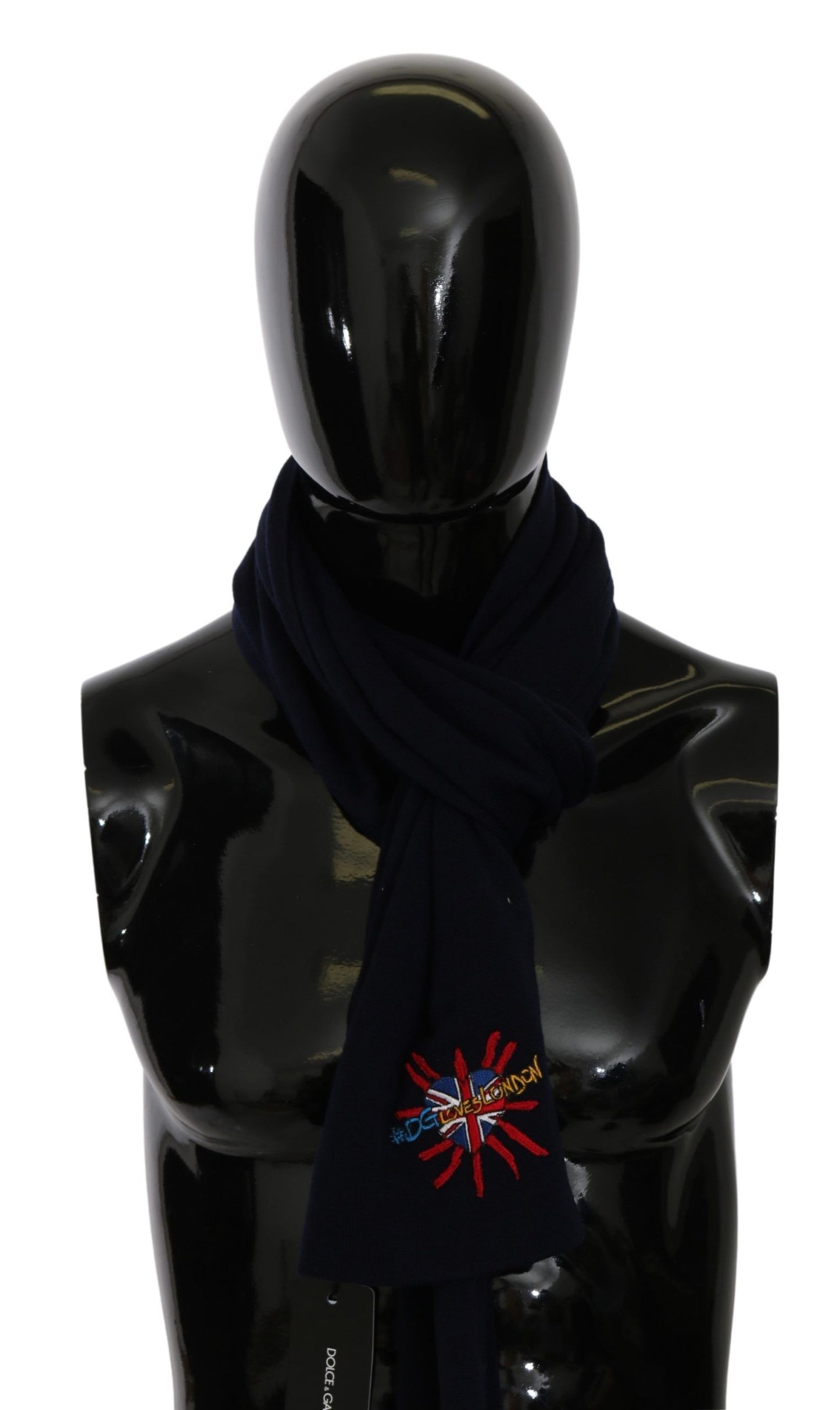 Dolce & Gabbana Elegant Virgin Wool Men's Scarf Dolce & Gabbana