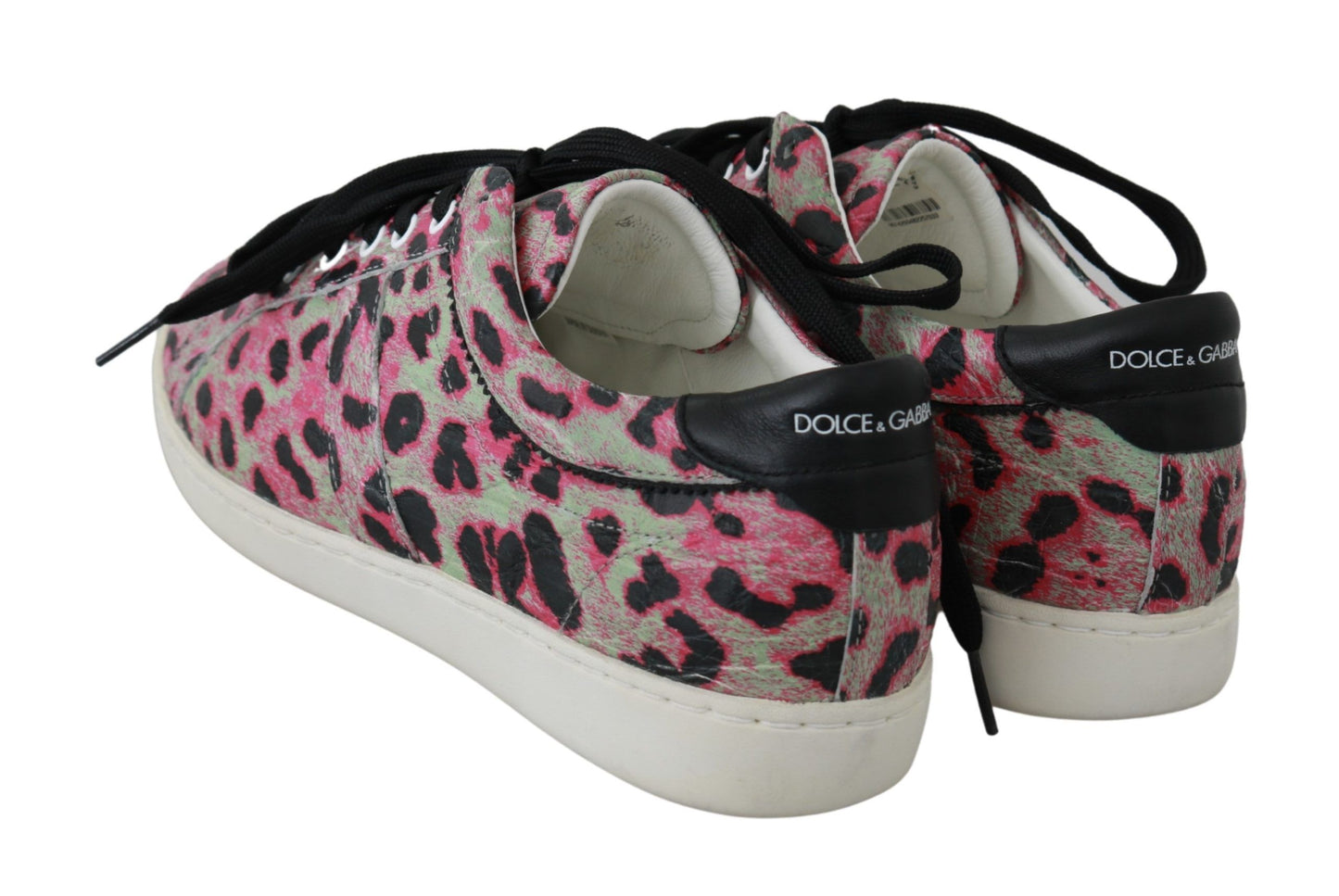 Dolce & Gabbana Multicolor Crocodile Leather Sneakers Dolce & Gabbana