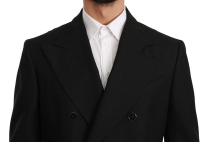 Dolce & Gabbana Elegant Black Slim Fit Formal Blazer Dolce & Gabbana