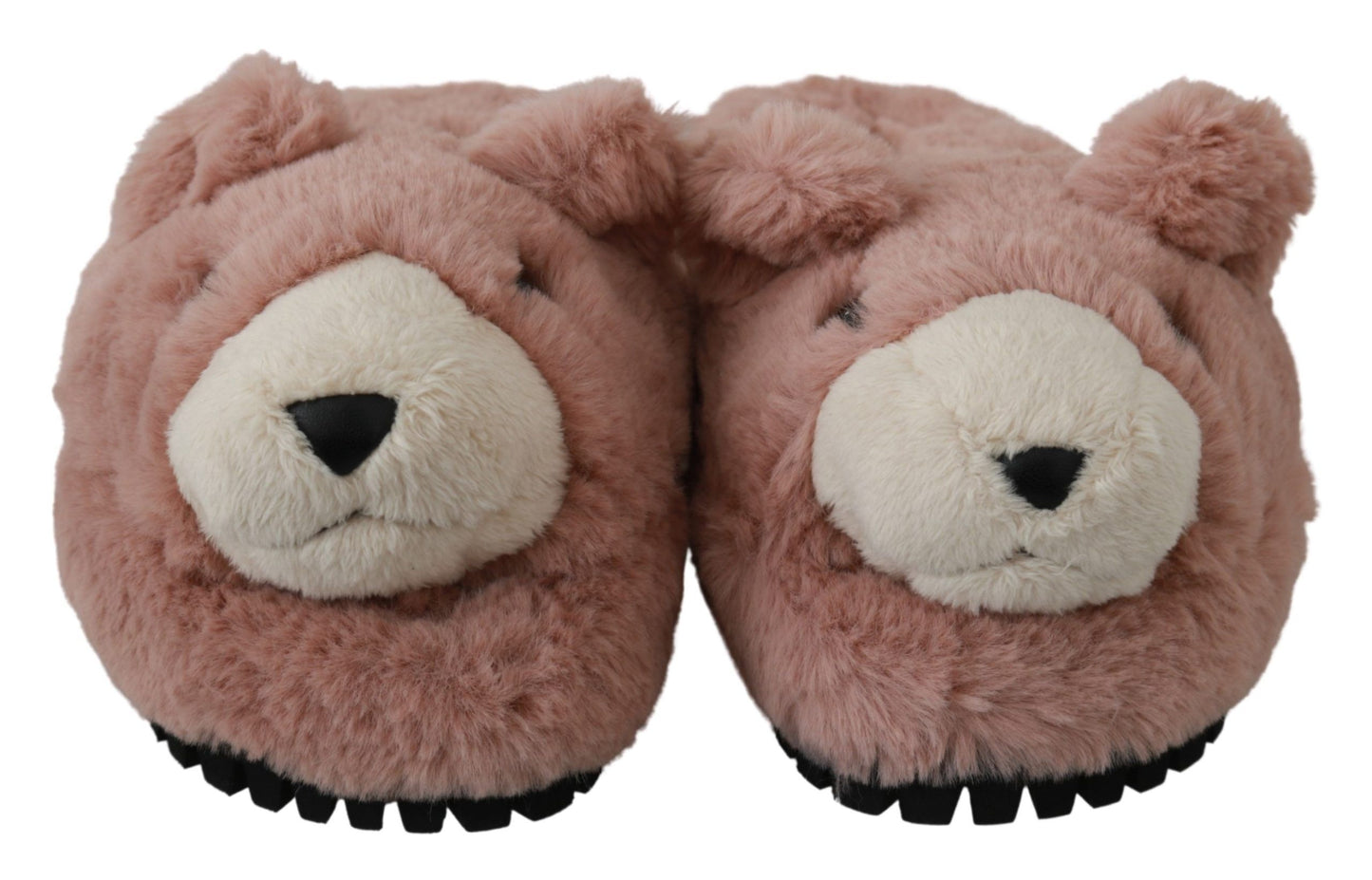 Dolce & Gabbana Chic Pink Bear House Slippers by D&G Dolce & Gabbana