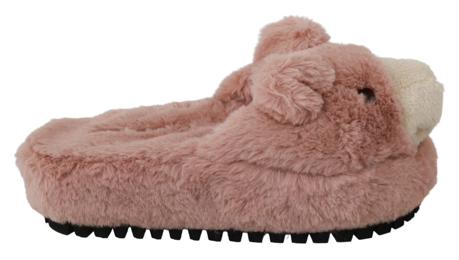 Dolce & Gabbana Chic Pink Bear House Slippers by D&G