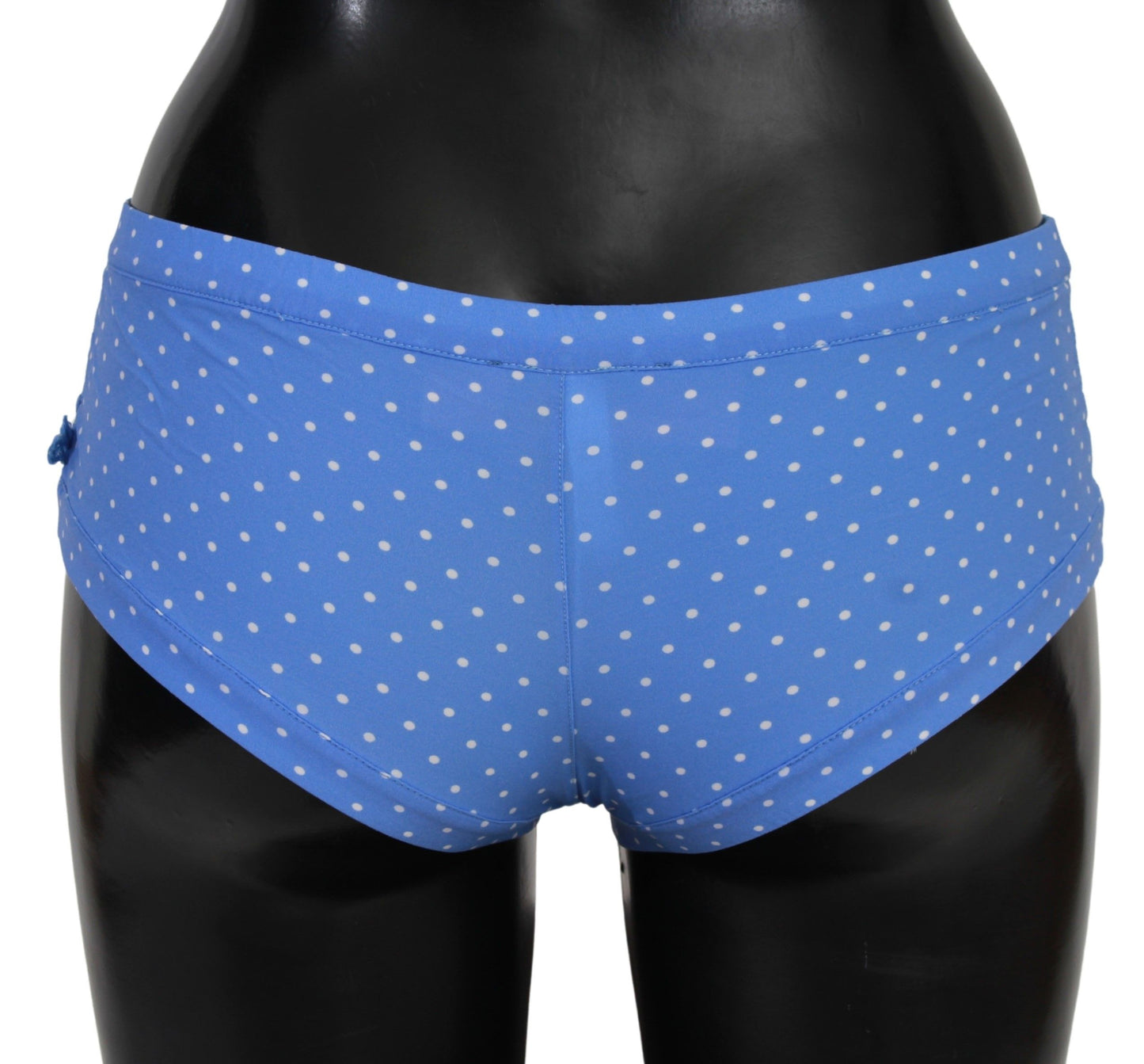 Ermanno Scervino Chic Blue Dotted Designer Bikini Set Ermanno Scervino