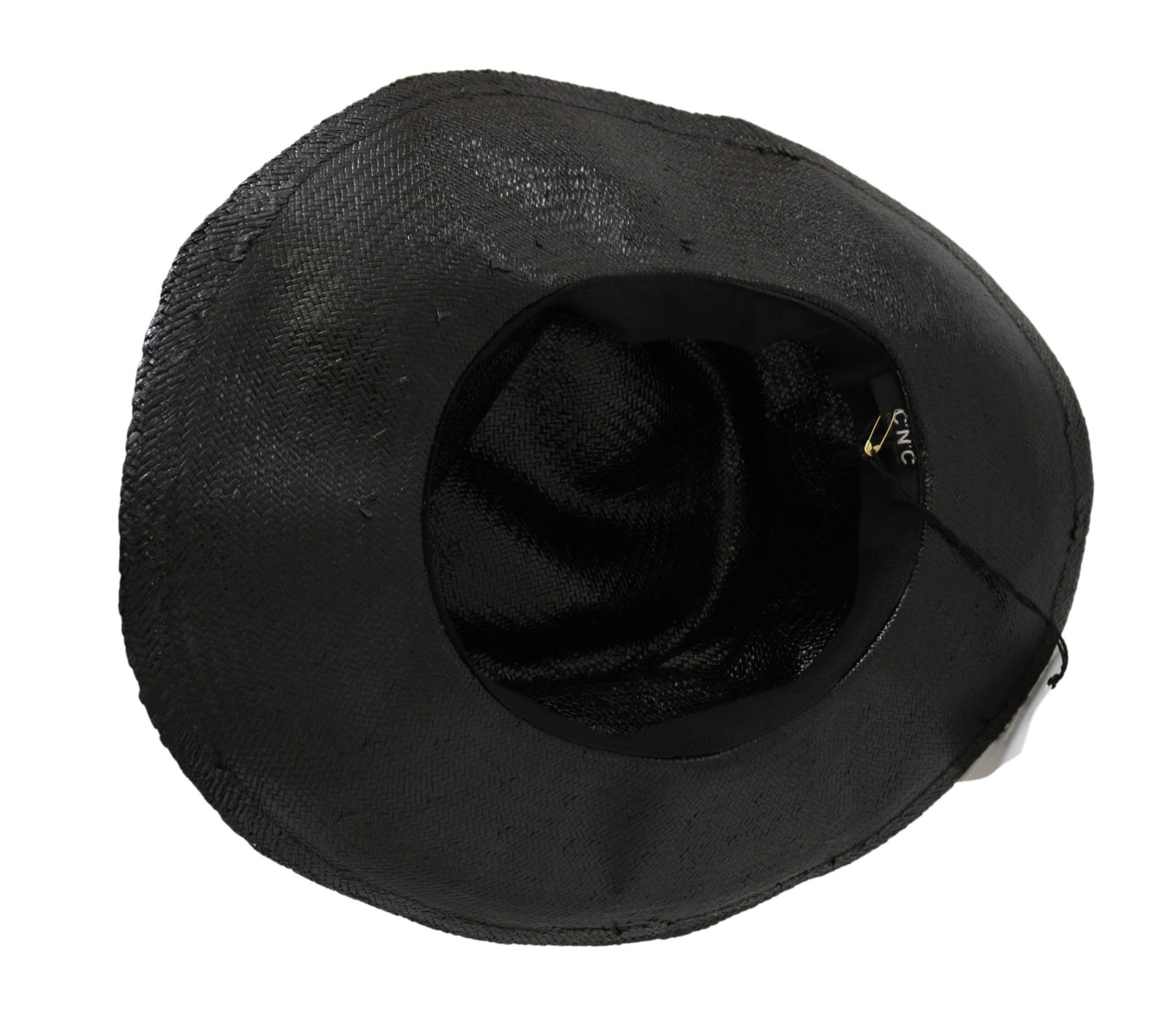 Costume National Chic Black Floppy Hat - Timeless Elegance Costume National