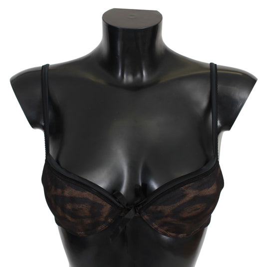 Roberto Cavalli Sultry Leopard Push-Up Bra Roberto Cavalli