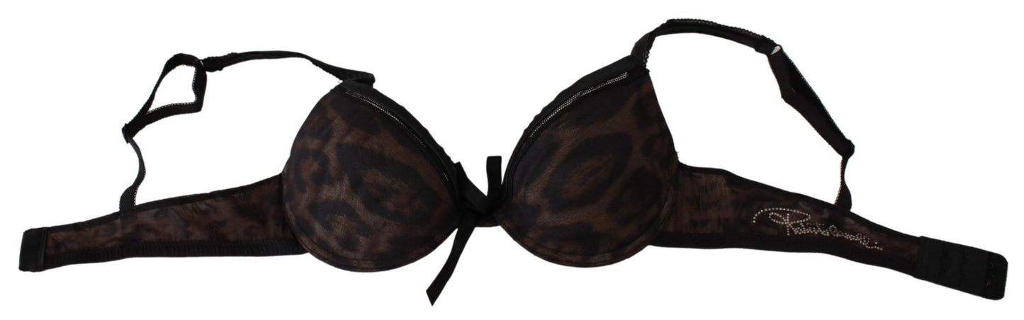 Roberto Cavalli Sultry Leopard Push-Up Bra Roberto Cavalli