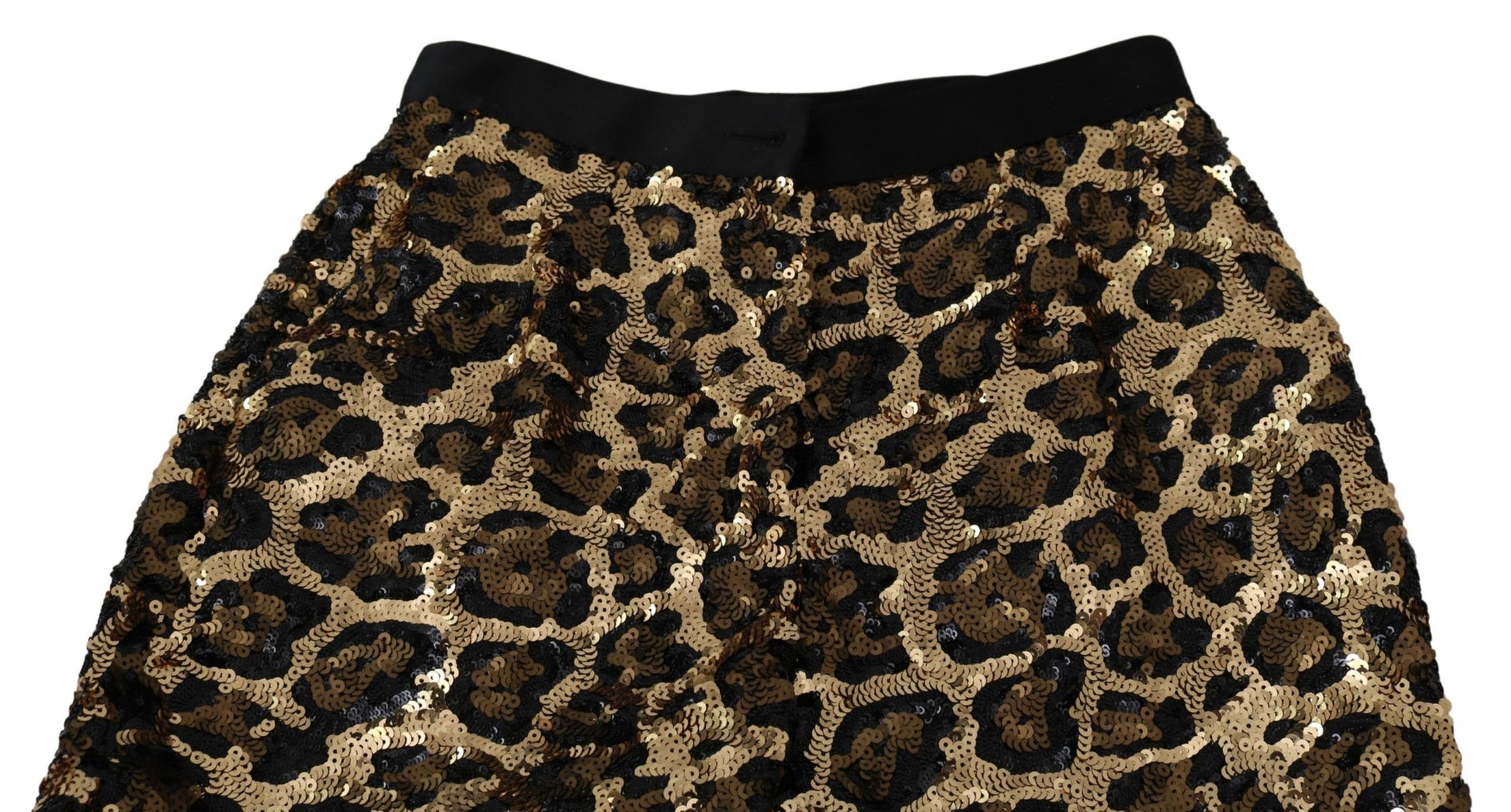 Dolce & Gabbana Elegant High Waist Skinny Sequined Pants