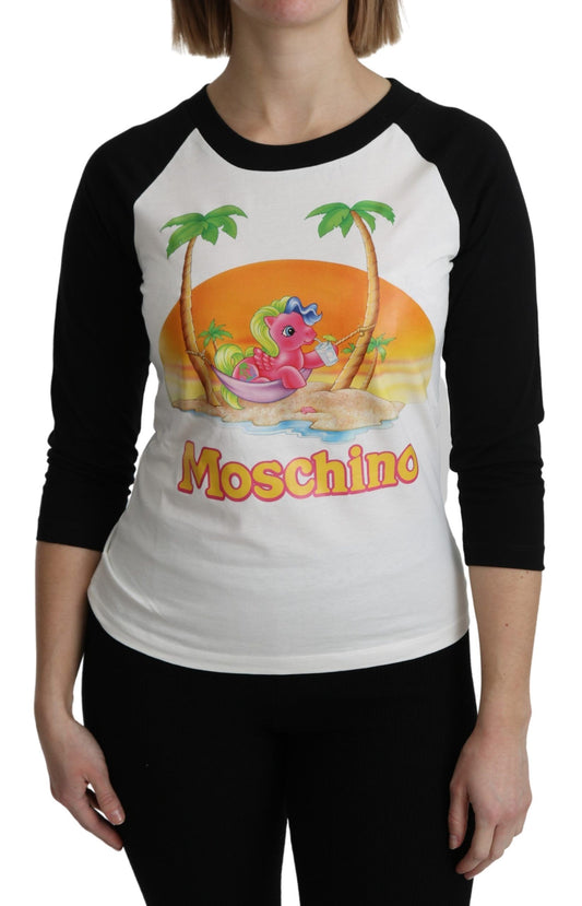 Moschino Chic My Little Pony Crew Neck Cotton Top Moschino