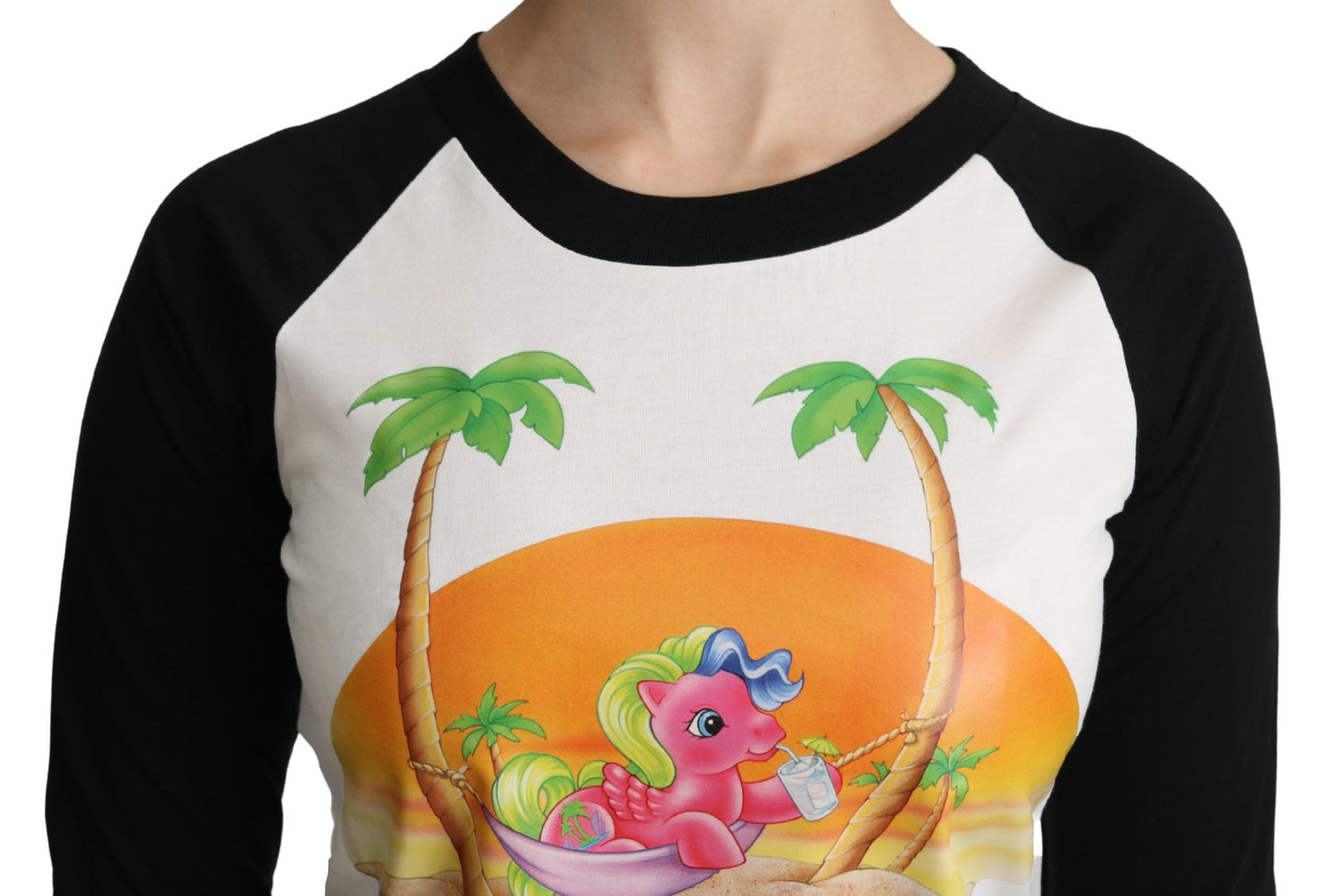 Moschino Chic My Little Pony Crew Neck Cotton Top Moschino