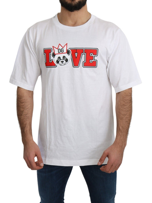 Dolce & Gabbana Panda Love Slim Fit Crewneck Tee Dolce & Gabbana