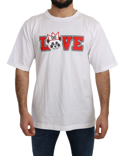 Dolce & Gabbana Panda Love Slim Fit Crewneck Tee Dolce & Gabbana