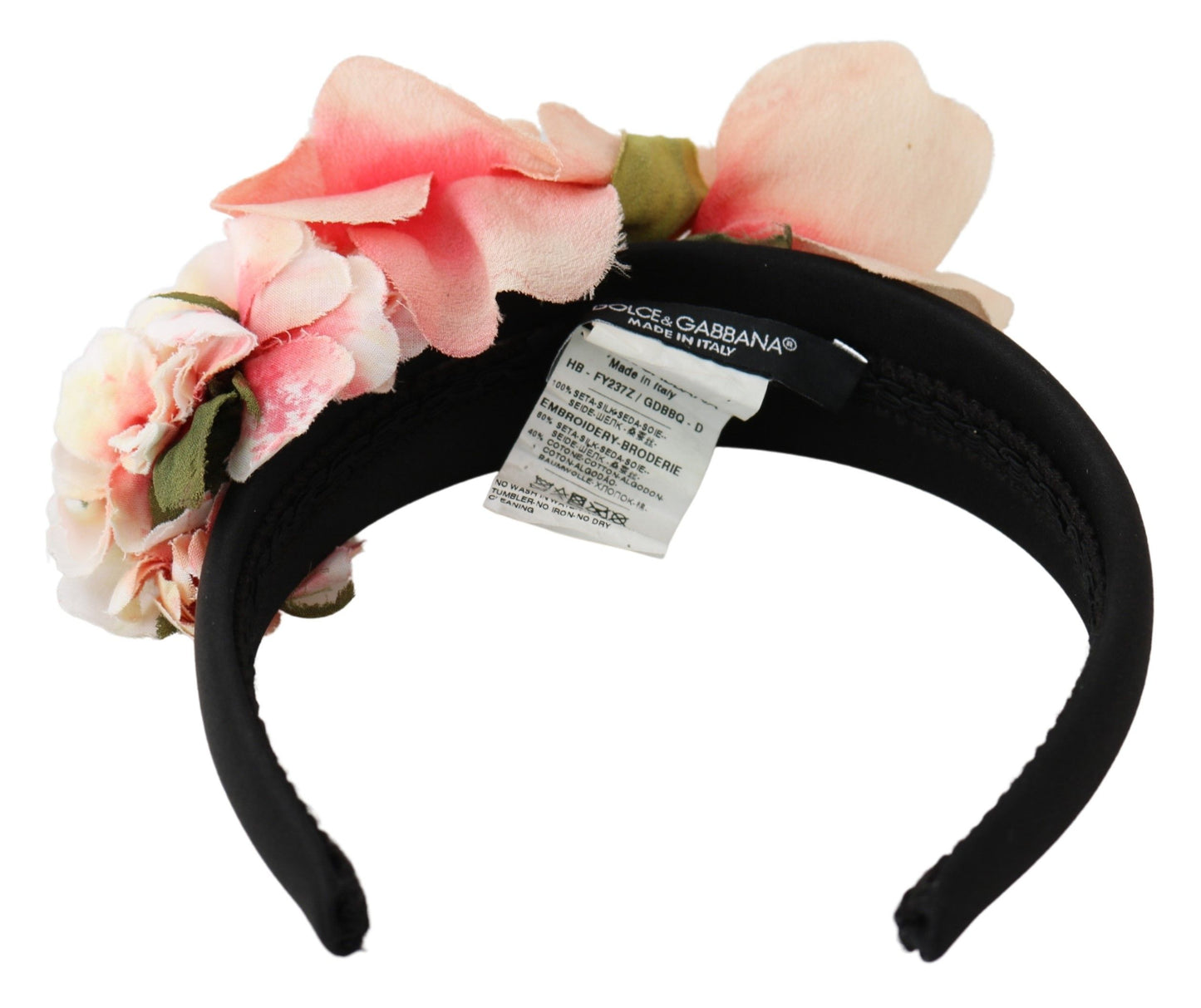 Dolce & Gabbana Elegant Silk Designer Headband Tiara Dolce & Gabbana