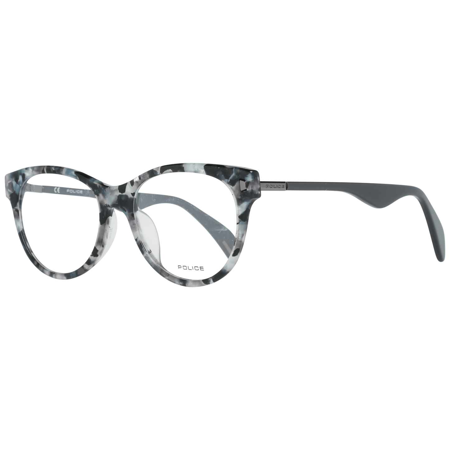 Police Elegant Grey Full-Rim Women's Eyeglasses Police