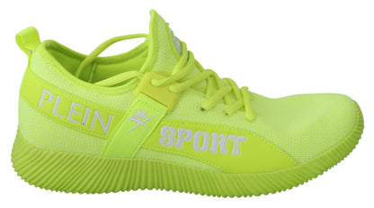 Philipp Plein Stylish Light Green Casual Sneakers Philipp Plein