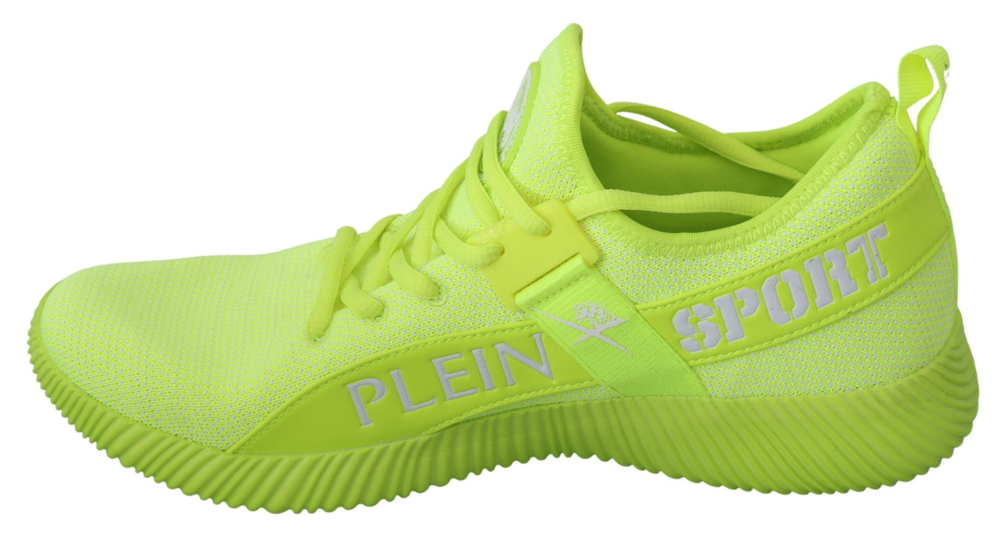 Philipp Plein Stylish Light Green Casual Sneakers Philipp Plein