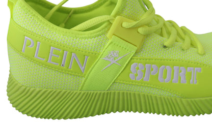 Philipp Plein Stylish Light Green Casual Sneakers Philipp Plein