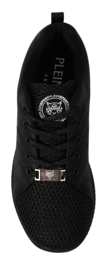 Philipp Plein Elegant Black Gisella Sneakers Philipp Plein