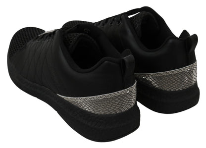 Philipp Plein Elegant Black Gisella Sneakers Philipp Plein