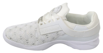 Philipp Plein Trendy White Beth Sneakers for Women Philipp Plein