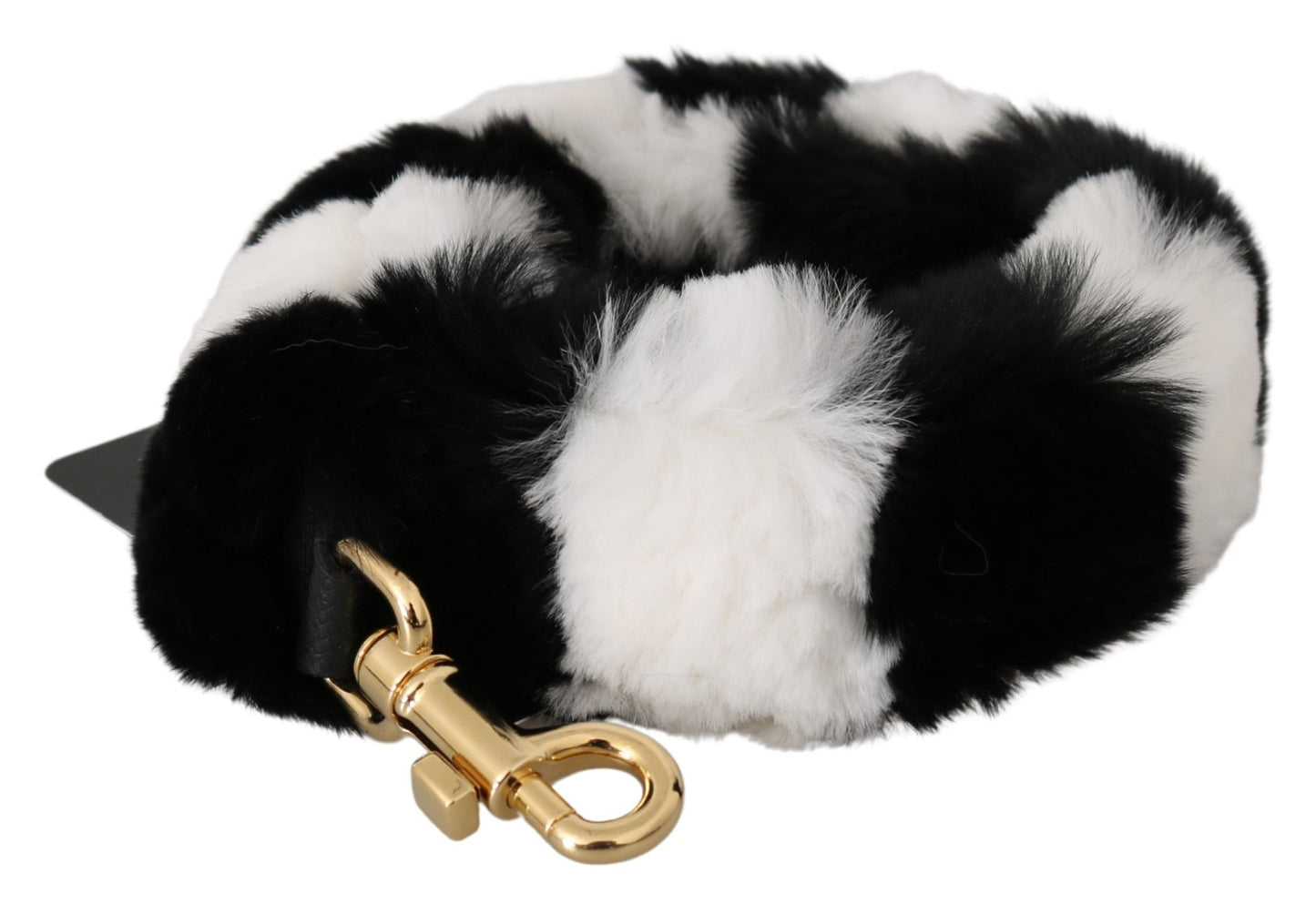 Dolce & Gabbana Elegant Fur Shoulder Strap Accessory Dolce & Gabbana