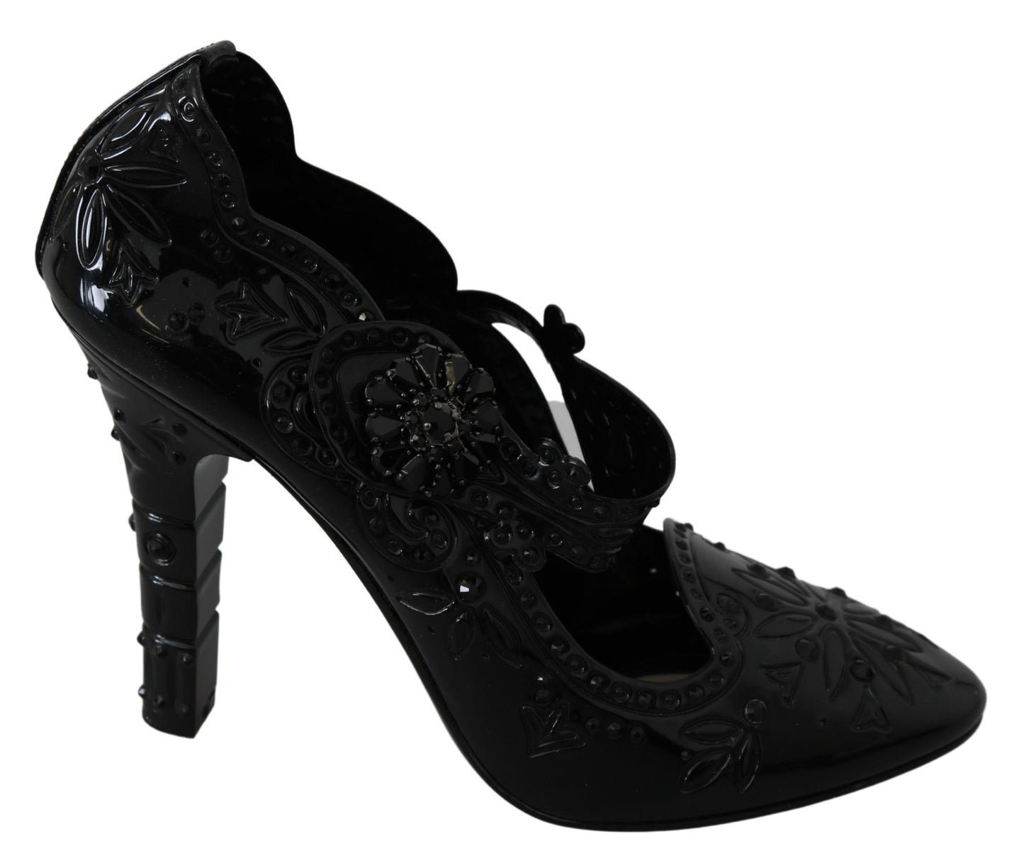 Dolce & Gabbana Elegant Crystal Embellished Cinderella Pumps Dolce & Gabbana