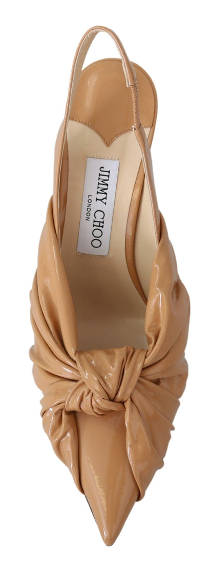 Jimmy Choo Elegant Pointed Toe Leather Pumps Jimmy Choo