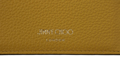 Jimmy Choo Sunshine Yellow Leather Card Holder Jimmy Choo