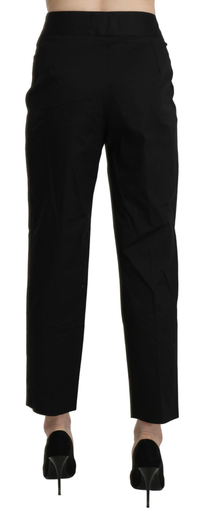 BENCIVENGA Elegant High Waist Cropped Pants BENCIVENGA