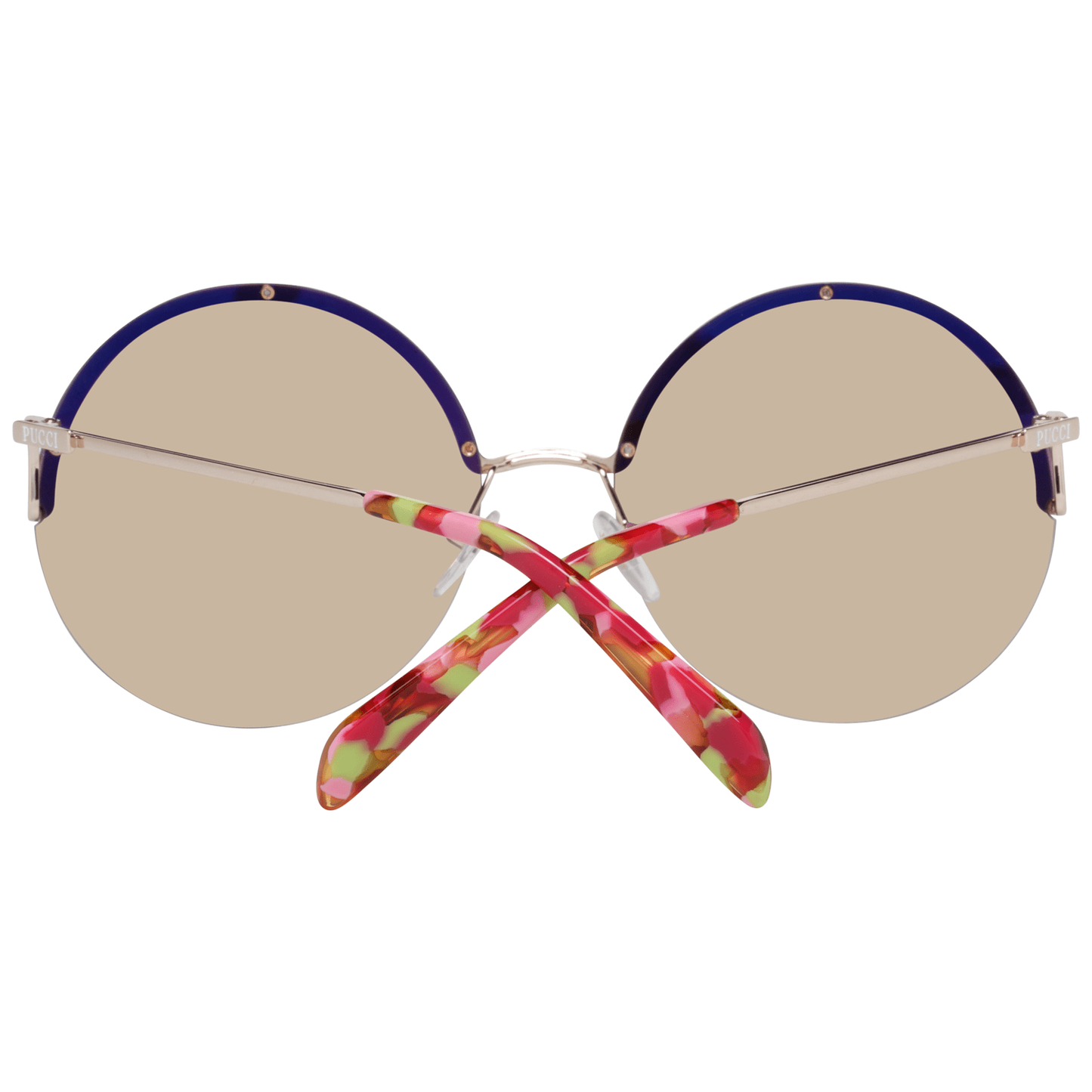 Emilio Pucci Rose Gold Women Sunglasses Emilio Pucci