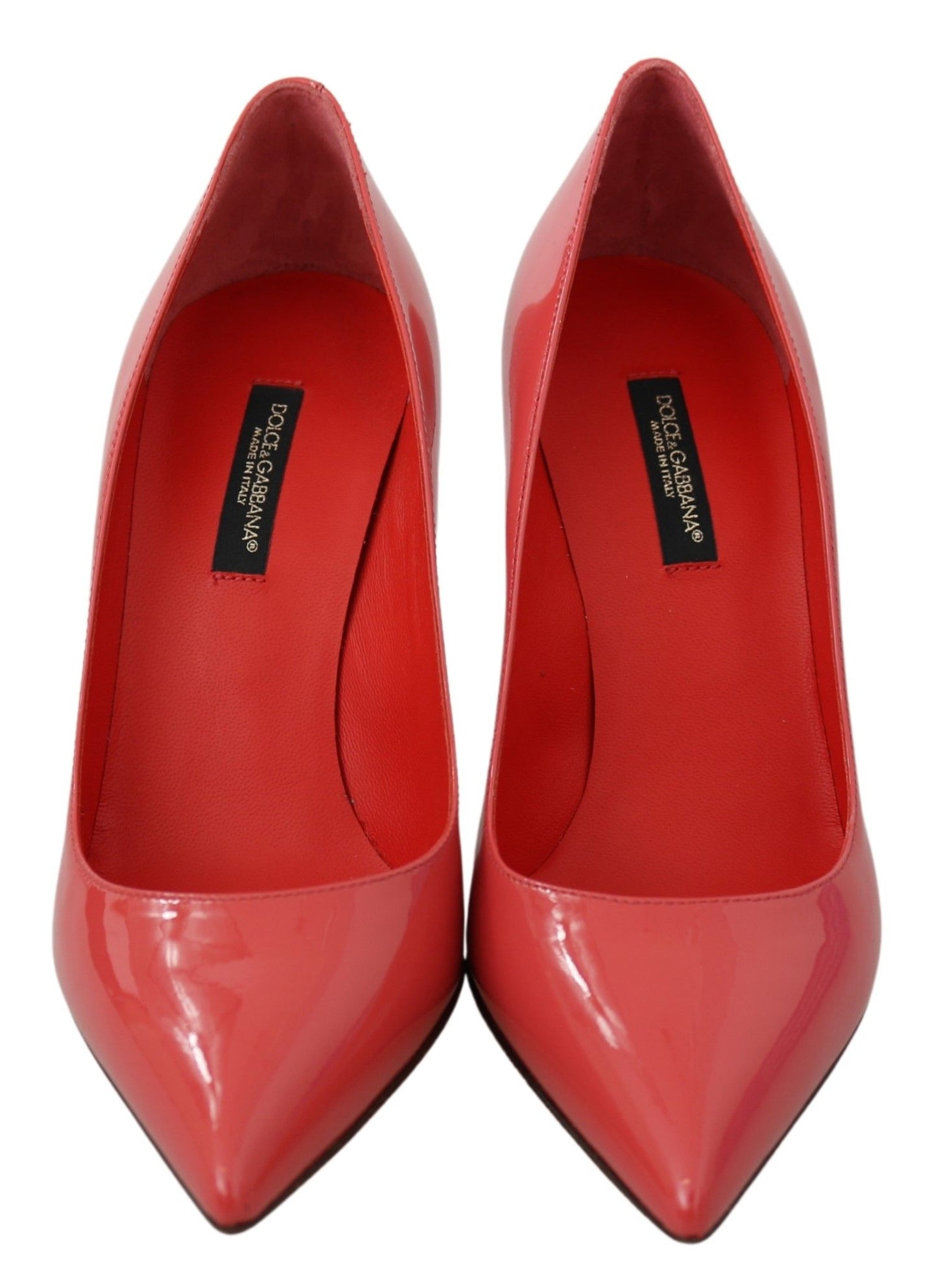 Dolce & Gabbana Elegant Dark Pink Patent Leather Pumps Dolce & Gabbana