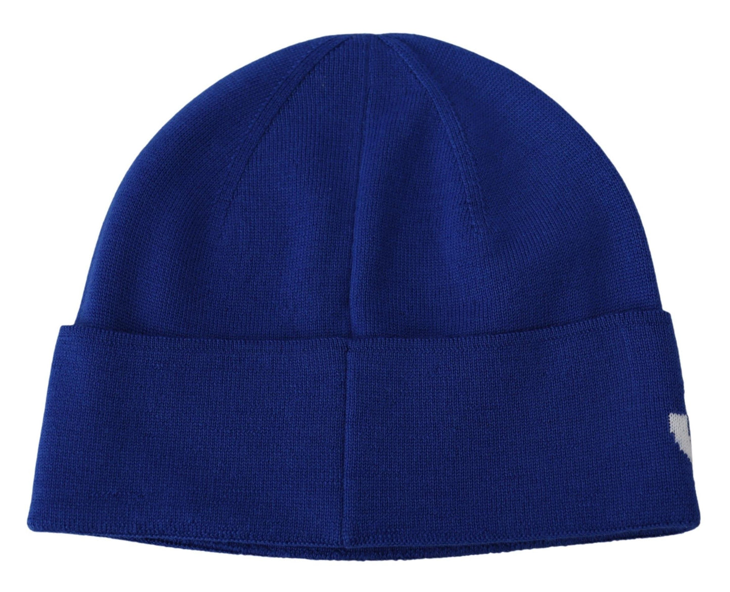 Givenchy Chic Unisex Cobalt Wool Beanie with Logo Detail Givenchy