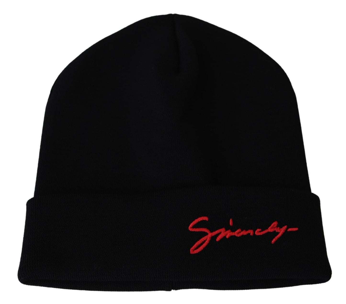 Givenchy Chic Unisex Wool Beanie with Signature Accents Givenchy