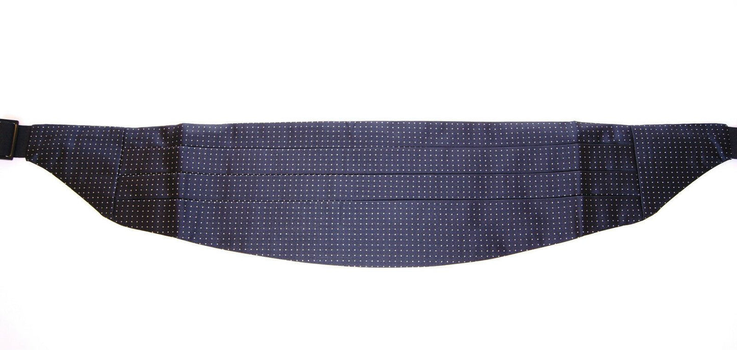 Dolce & Gabbana Elegant Silk Polka Dot Cummerbund Dolce & Gabbana