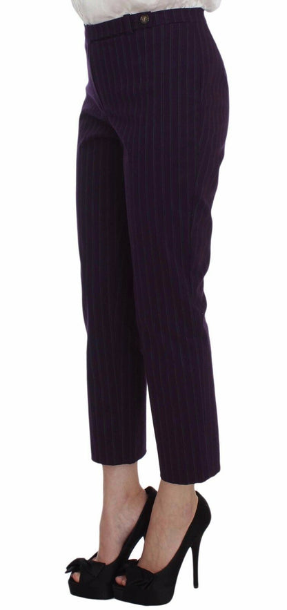 BENCIVENGA Elegant Striped Pant & Blazer Suit BENCIVENGA