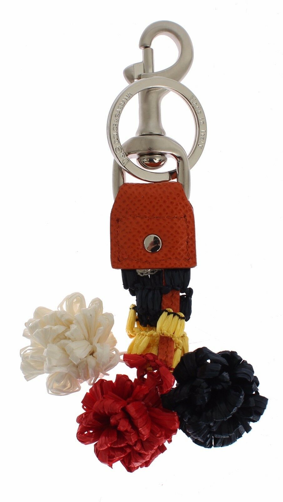 Dolce & Gabbana Sicilian Raffia Charm Keyring Dolce & Gabbana