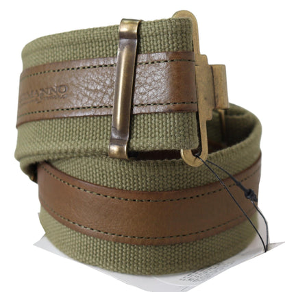 Ermanno Scervino Chic Army Green Rustic Belt Ermanno Scervino