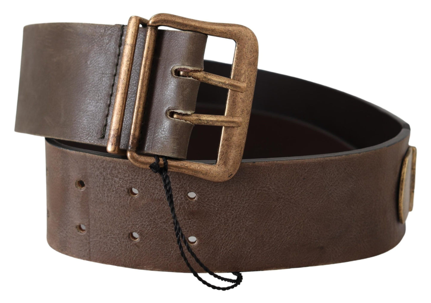 Ermanno Scervino Elegant Leather Fashion Belt in Rich Brown Ermanno Scervino