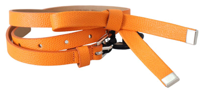 Scervino Street Elegant Leather Double Buckle Belt Scervino Street