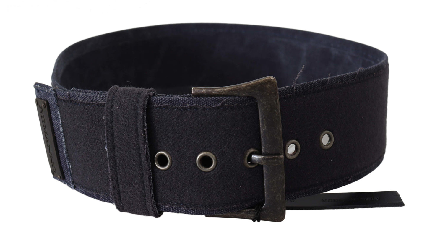 Ermanno Scervino Elegant Black Leather Classic Belt Ermanno Scervino