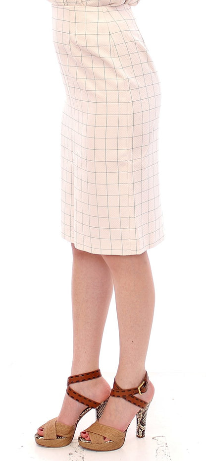 Andrea Incontri Elegant White Pencil Skirt - Chic and Sophisticated Andrea Incontri