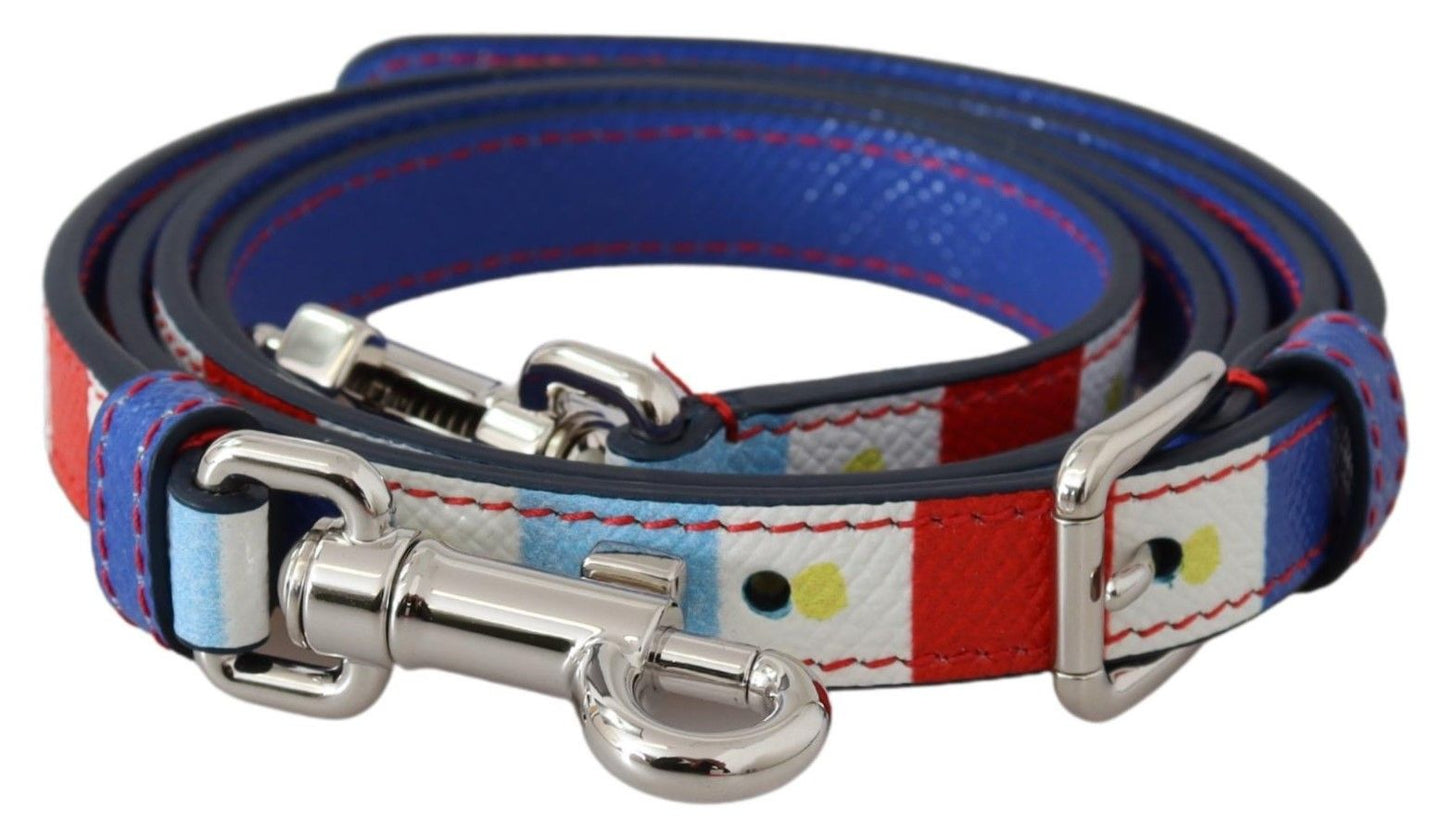 Dolce & Gabbana Chic Multicolor Leather Shoulder Strap Accessory Dolce & Gabbana