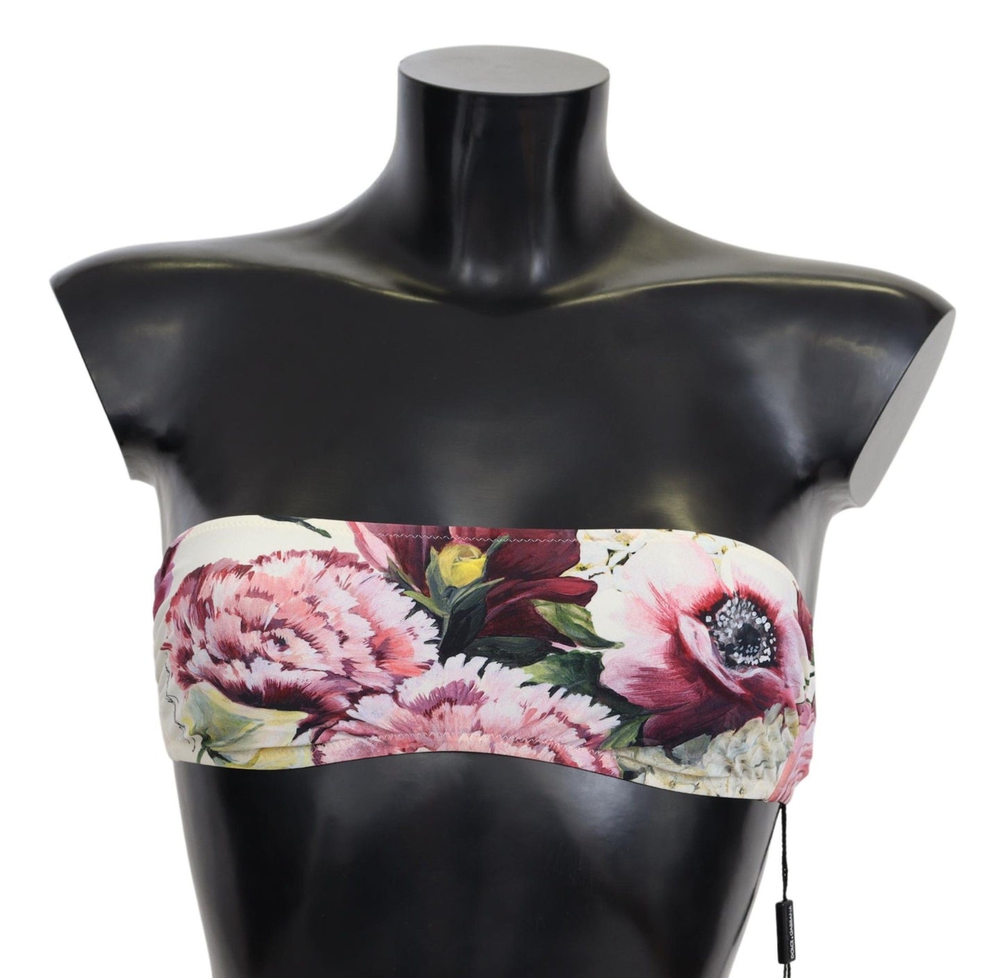 Dolce & Gabbana Multicolor Floral Bikini Top - Elegant Summer Wear Dolce & Gabbana